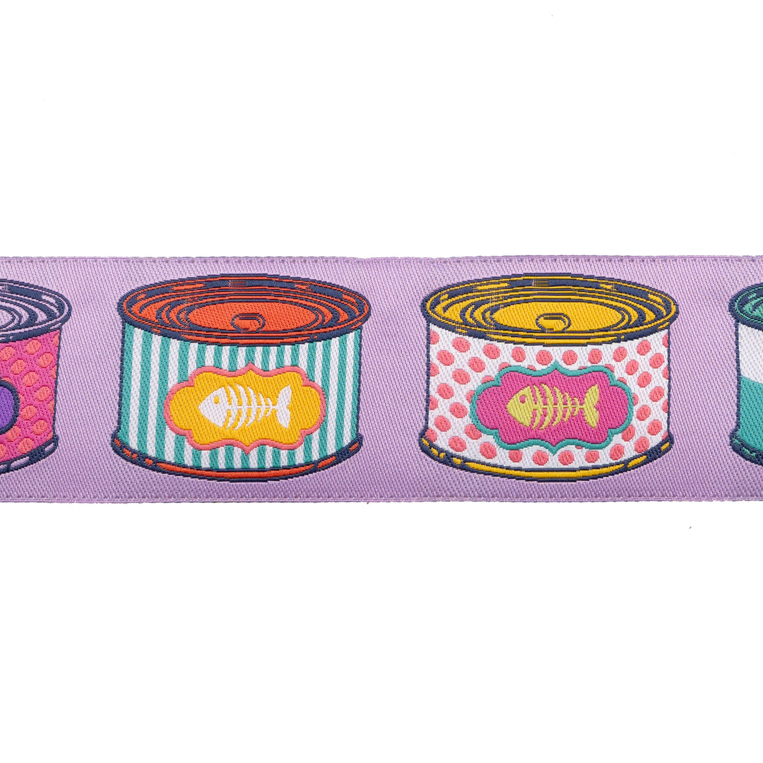 Cat Snacks - 1-1/2" width - Tula Pink Tabby Road - 15 yd Spool