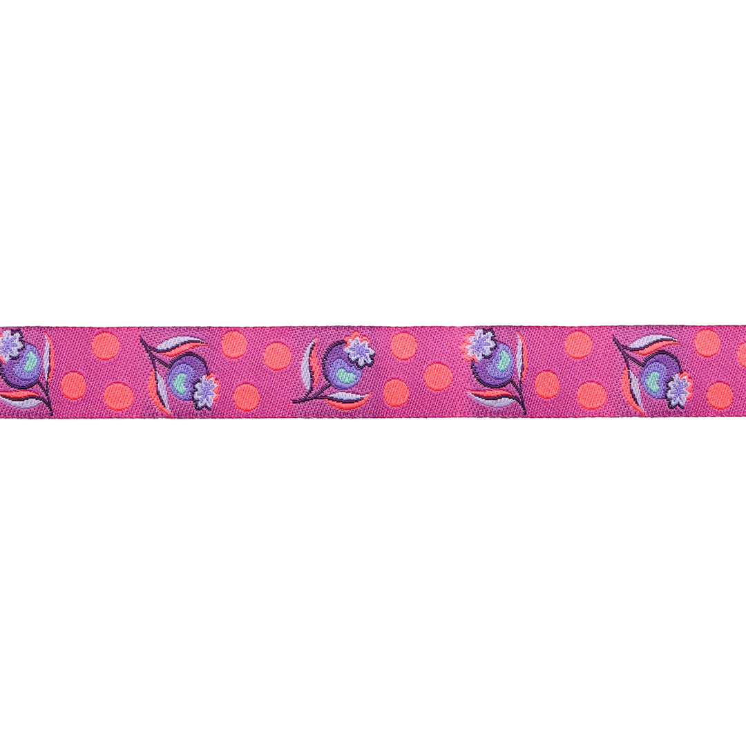 Impending Bloom in Nova - 5/8" width - Tula Pink Untamed - 15 Yard Spool
