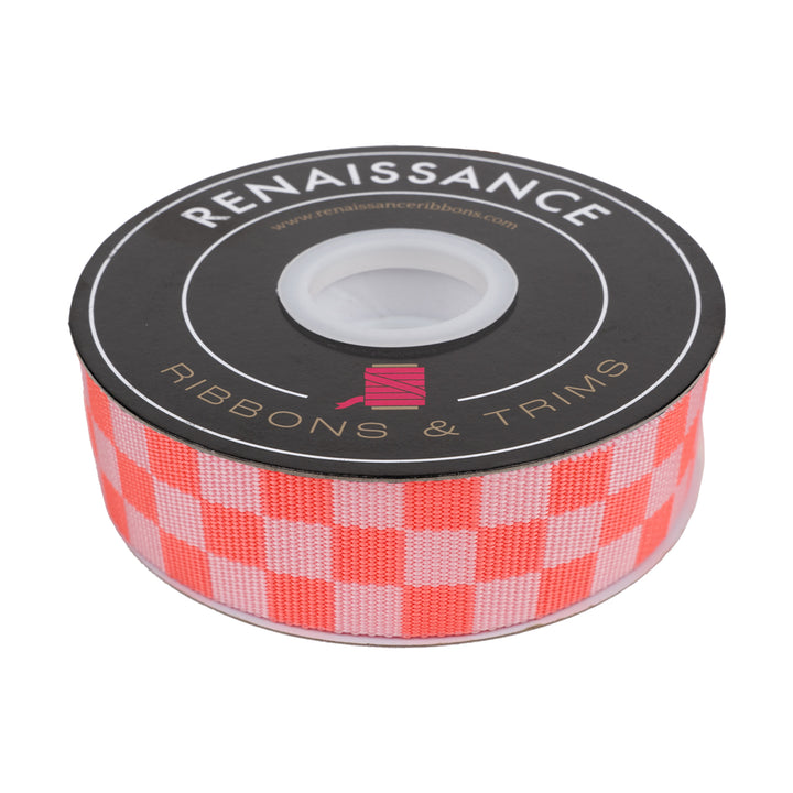 1-1/2" Webbing - Check Please in Lunar - Tula Pink Untamed - 16 Yard Spool