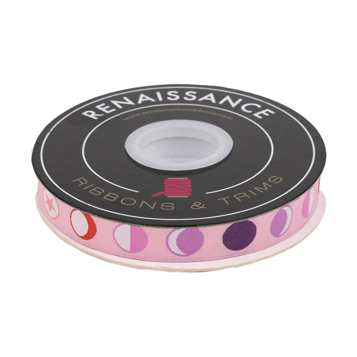 Full Moon Forest II - Phases in Honey - 5/8" width - by Tula Pink - 15 Yard Spool
