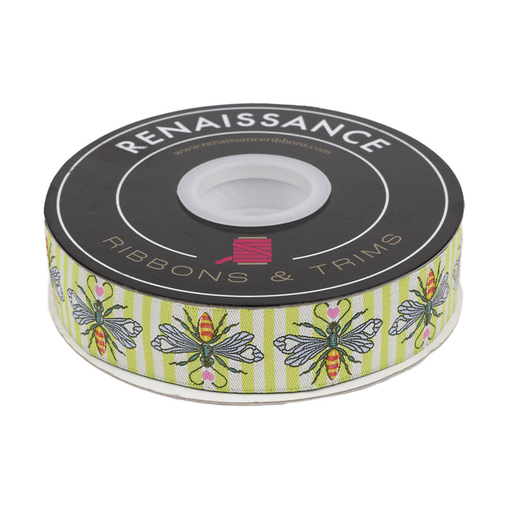 Full Moon Forest II - Shake Your Honey Maker in Enchanted - 1" width - by Tula Pink - 15 Yard Spool