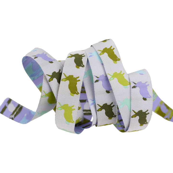 Full Moon Forest II - Hop To It in Enchanted - 5/8" width - by Tula Pink - 15 Yard Spool