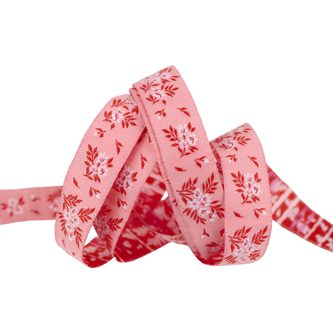 True Colors 2025 - What a Ditz in Peachy Keen - 5/8" width - by Tula Pink - 15 Yard Spool