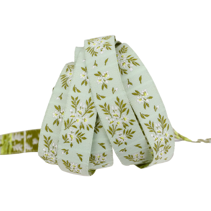 True Colors 2025 - What a Ditz in Spearmint - 5/8" width - by Tula Pink - 15 Yard Spool
