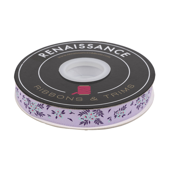 True Colors 2025 - What a Ditz in Viola - 5/8" width - by Tula Pink - 15 Yard Spool