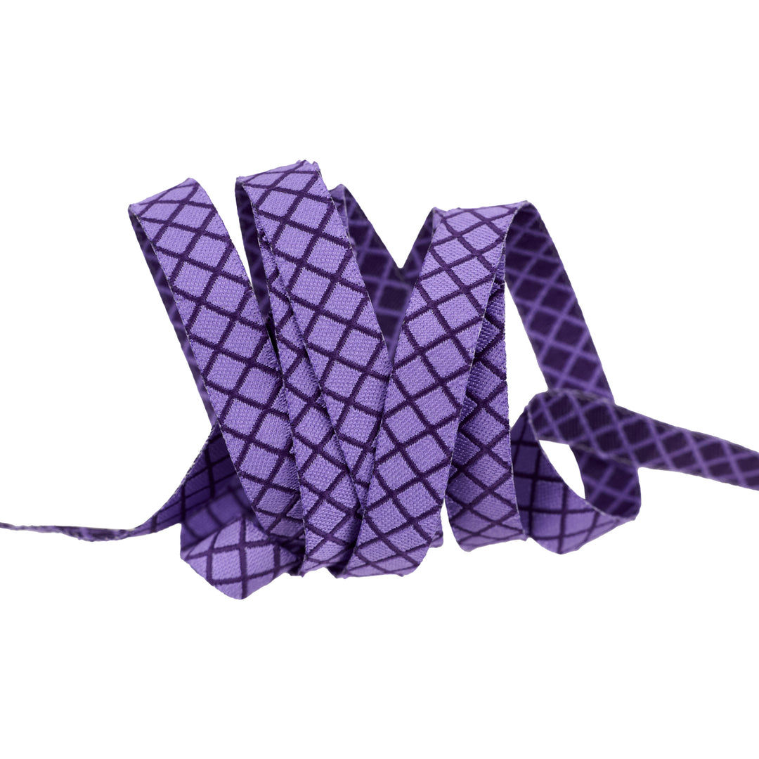 True Colors 2025 - On the Grid in Mysterious - 3/8" width - by Tula Pink - 15 Yard Spool