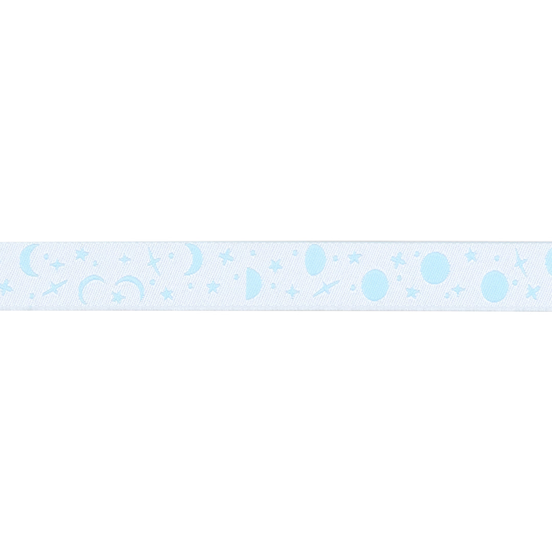 True Colors 2025 - Space Sprinkles in Waterfall - 5/8" width - by Tula Pink - 15 Yard Spool