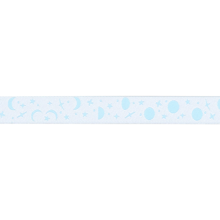 True Colors 2025 - Space Sprinkles in Waterfall - 5/8" width - by Tula Pink - 15 Yard Spool