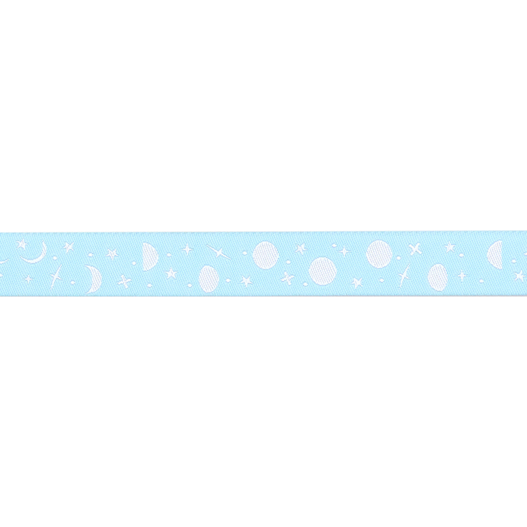 True Colors 2025 - Space Sprinkles in Waterfall - 5/8" width - by Tula Pink - 15 Yard Spool