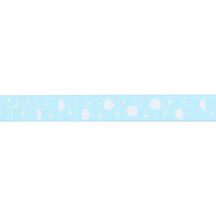 True Colors 2025 - Space Sprinkles in Waterfall - 5/8" width - by Tula Pink - 15 Yard Spool