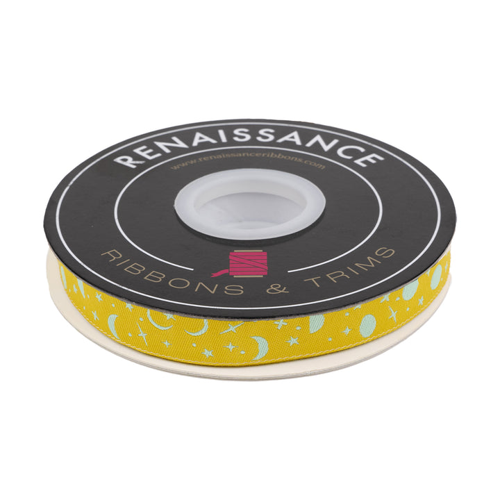True Colors 2025 - Space Sprinkles in Papaya - 5/8" width - by Tula Pink - 15 Yard Spool