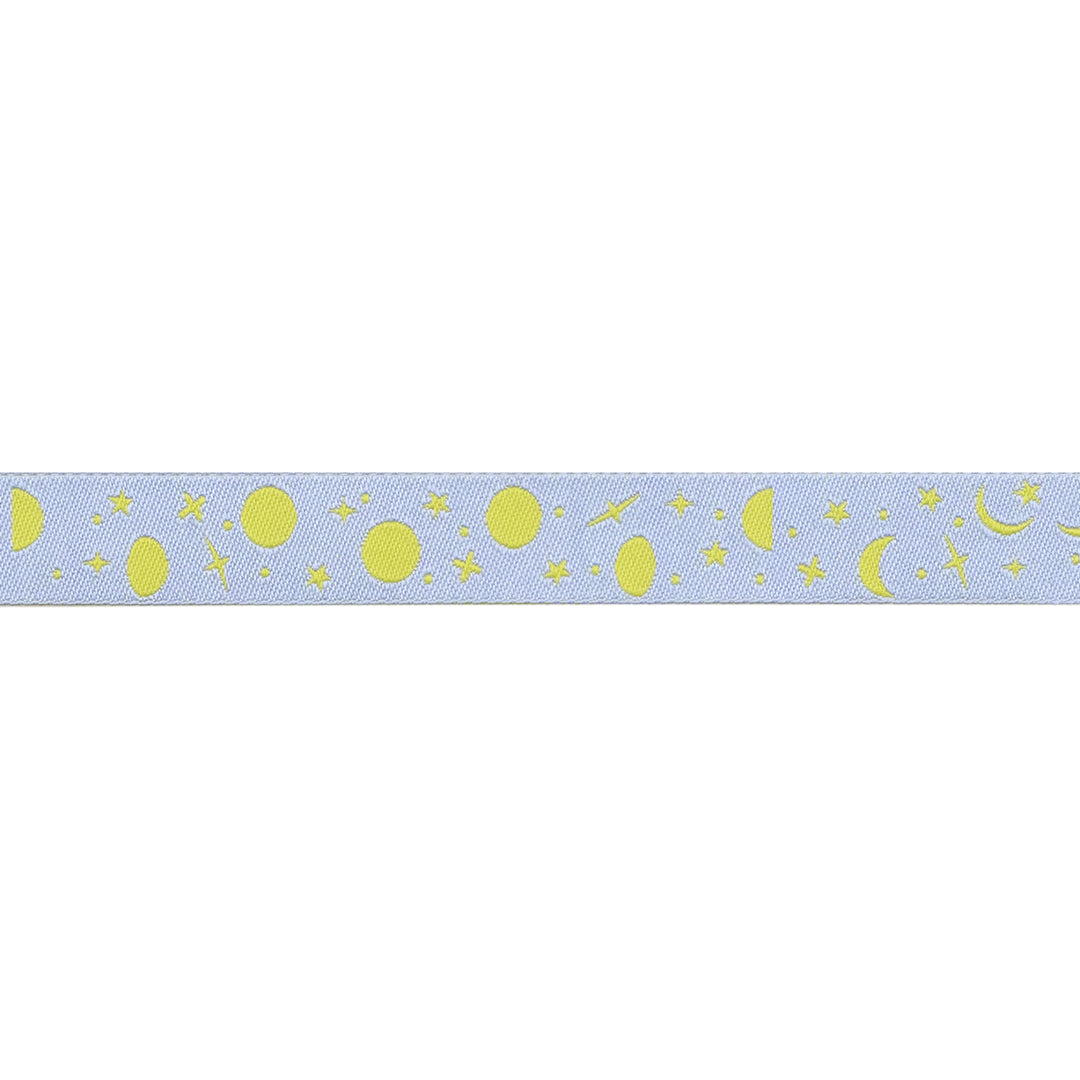 True Colors 2025 - Space Sprinkles in Lightning Bug - 5/8" width - by Tula Pink - 15 Yard Spool