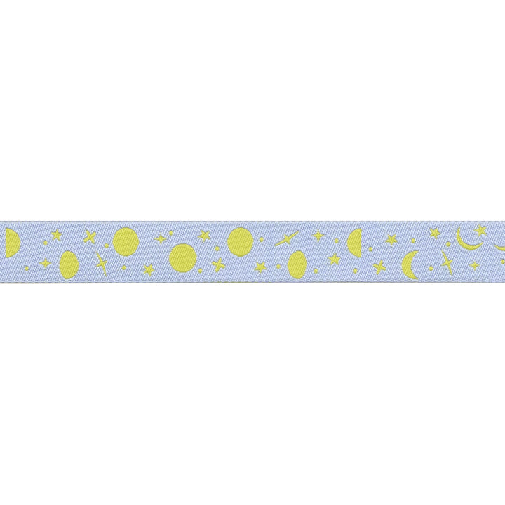 True Colors 2025 - Space Sprinkles in Lightning Bug - 5/8" width - by Tula Pink - 15 Yard Spool
