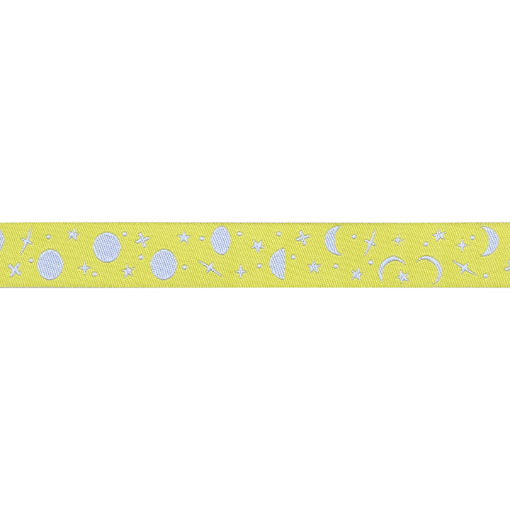True Colors 2025 - Space Sprinkles in Lightning Bug - 5/8" width - by Tula Pink - 15 Yard Spool