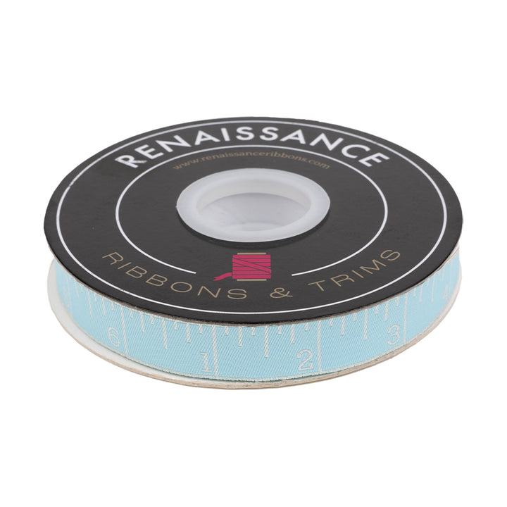 True Colors 2025 - Measure Twice in Waterfall - 5/8" width - by Tula Pink - 15 Yard Spool