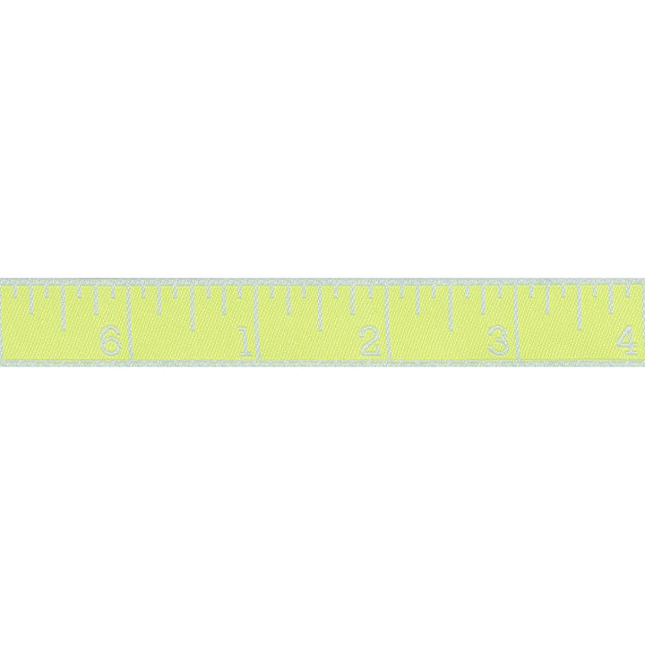 True Colors 2025 - Measure Twice in Lightning Bug - 5/8" width - by Tula Pink - 15 Yard Spool