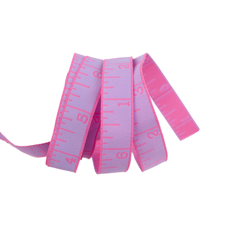True Colors 2025 - Measure Twice in Bougainvillea - 5/8" width - by Tula Pink - 15 Yard Spool