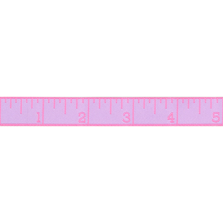 True Colors 2025 - Measure Twice in Bougainvillea - 5/8" width - by Tula Pink - 15 Yard Spool