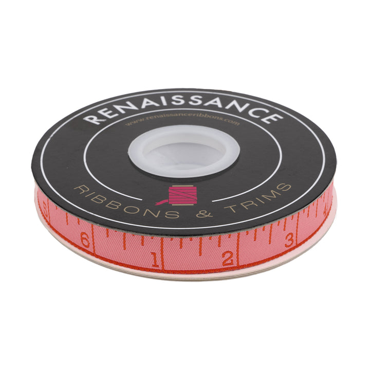 True Colors 2025 - Measure Twice in Peach Cobbler - 5/8" width - by Tula Pink - 15 Yard Spool