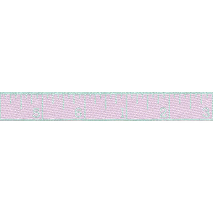 True Colors 2025 - Measure Twice in Piglet - 5/8" width - by Tula Pink - 15 Yard Spool