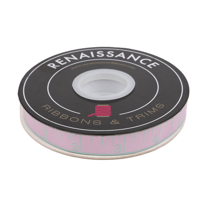 True Colors 2025 - Measure Twice in Piglet - 5/8" width - by Tula Pink - 15 Yard Spool