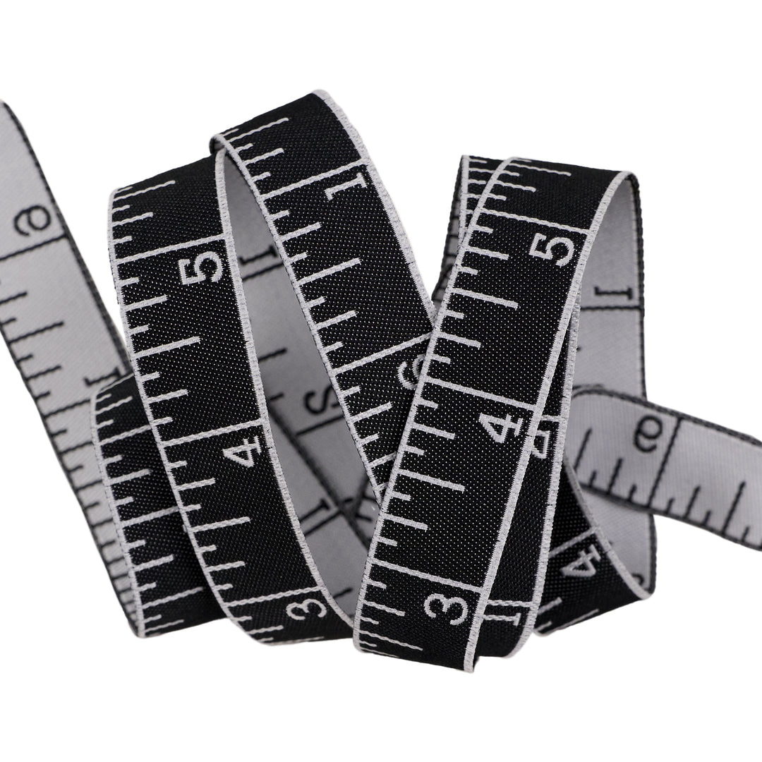 True Colors 2025 - Measure Twice in Ink - 5/8" width - by Tula Pink - 15 Yard Spool