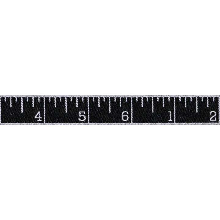 True Colors 2025 - Measure Twice in Ink - 5/8" width - by Tula Pink - 15 Yard Spool