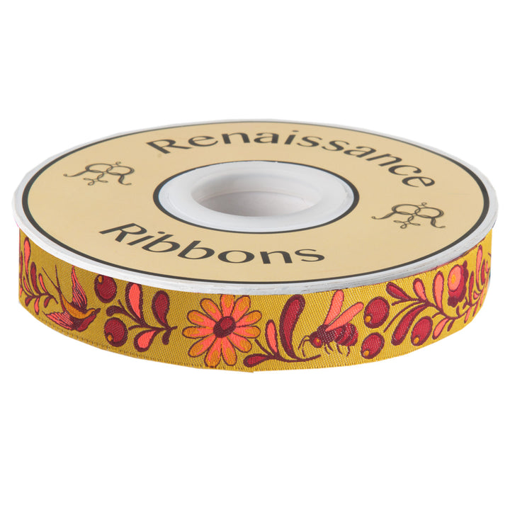 Birds &amp; Bees Original 7/8"- Tula Pink Everglow