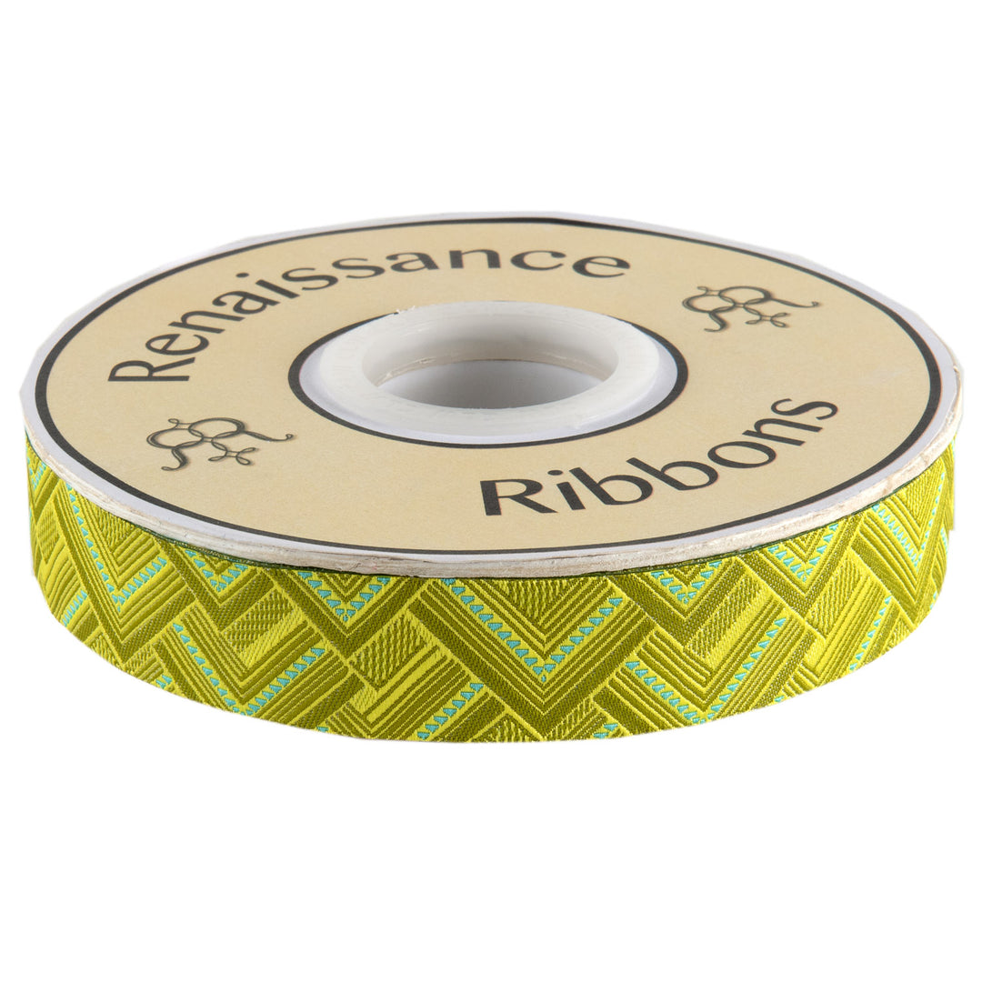 Green Mighty Corners- 7/8" by Amy Butler