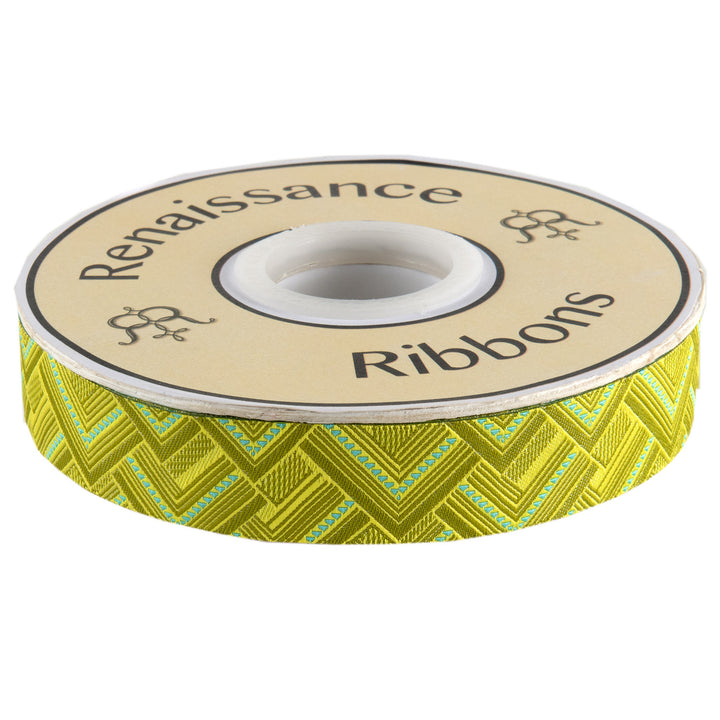 Green Mighty Corners- 7/8" by Amy Butler