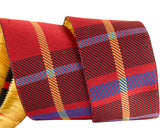 Red Woven Plaid 1 1/2"