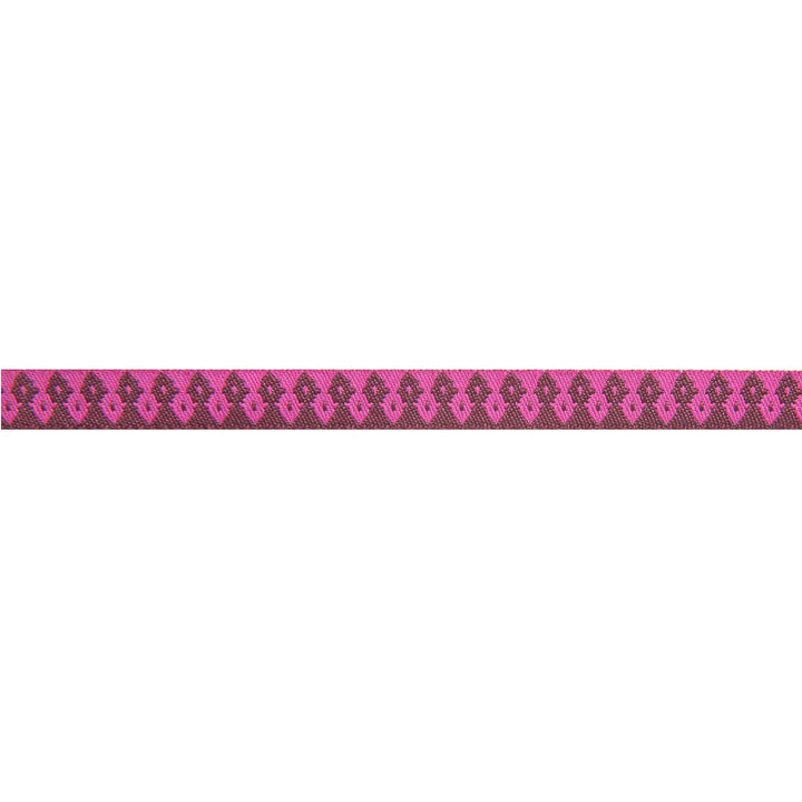 Burgundy on Pink Wanderer ribbon