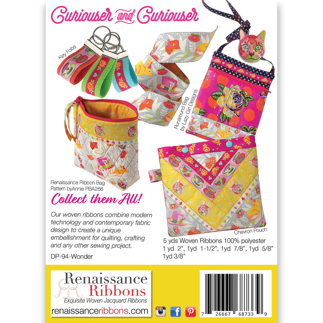 Tula Pink-Curiouser Wonder - PRO 3 PACK