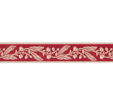 Lily of the Valley Pearl on Red - 7/8" - French General Discontinued