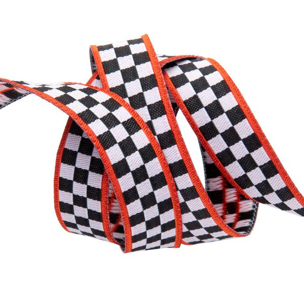 Checkerboard/Red-Mary Engelbreit -5/8"