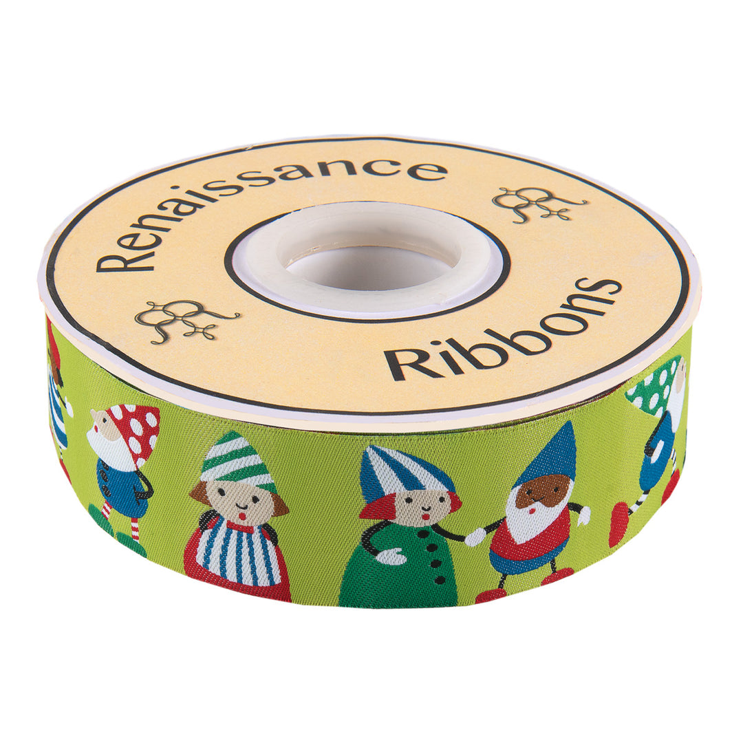Gnomes on Green Mary Engelbreit-1 1/2"